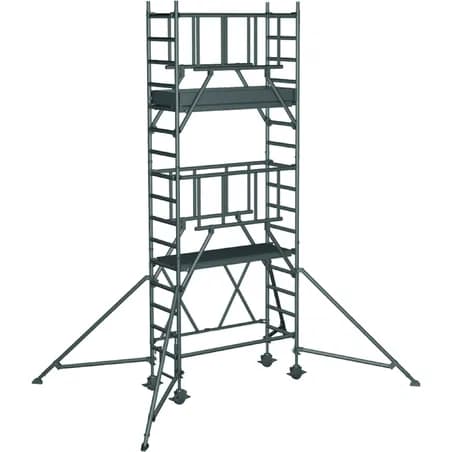 Складная вышка Zarges CompactMaster S-PLUS 1T площадка 0,6х1,8 м высота 3,7 м 53131