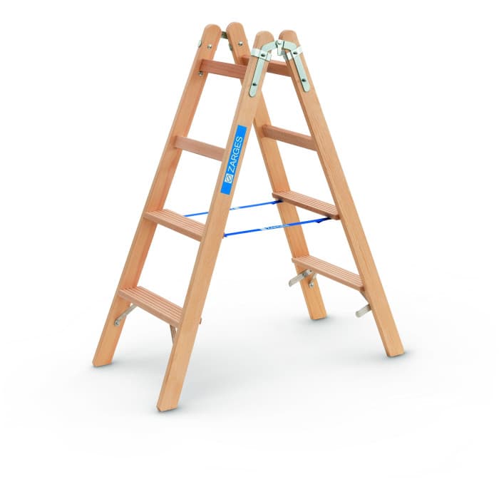 Стремянка деревянная Zarges Crestastep B ступени 2x4 40025
