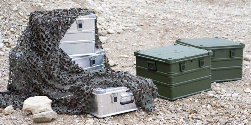 Алюминиевый ящик КАПИТАН К7 IP54 850х450х350 мм 70863