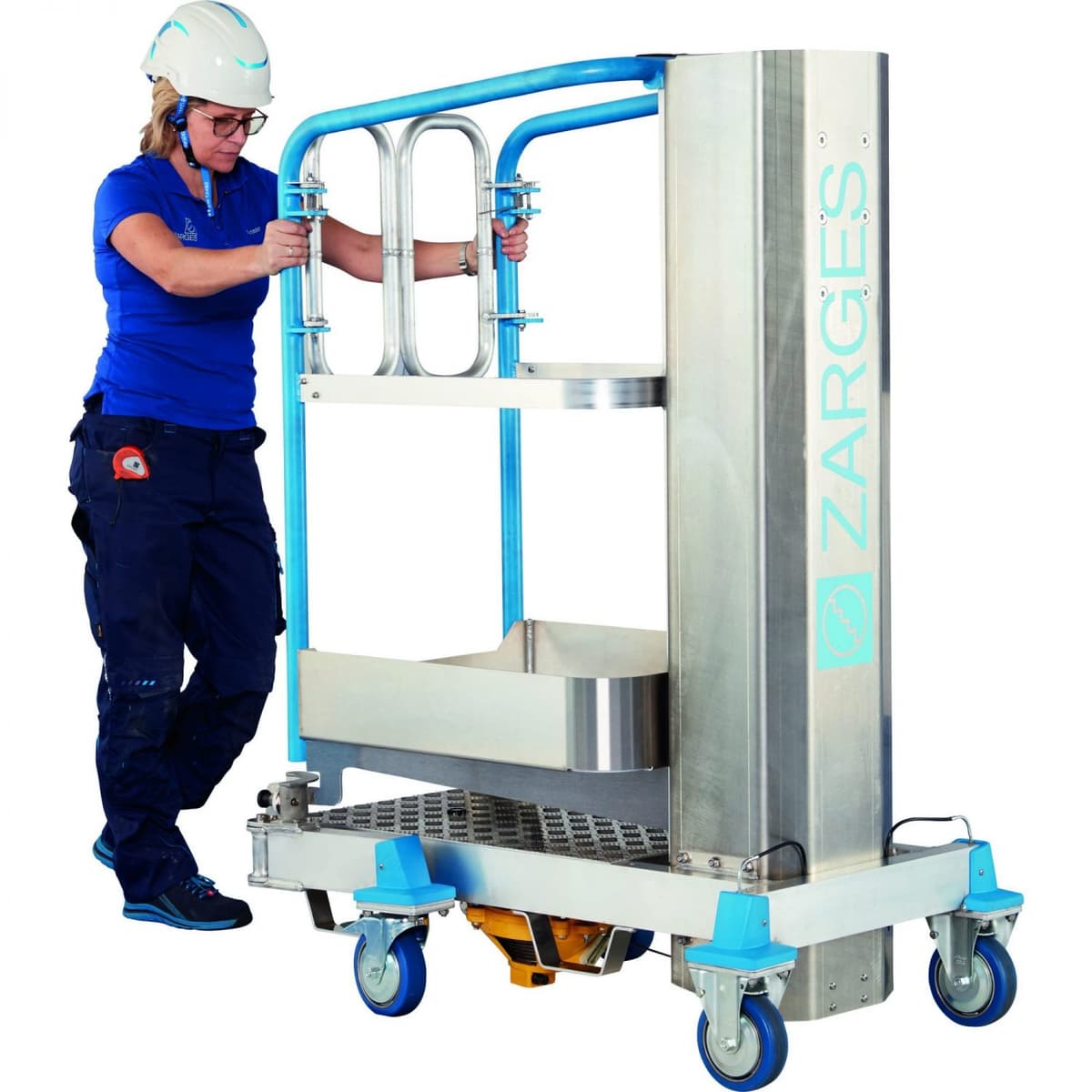 Ручной телескопический подъемник Zarges Liftmaster U 40002