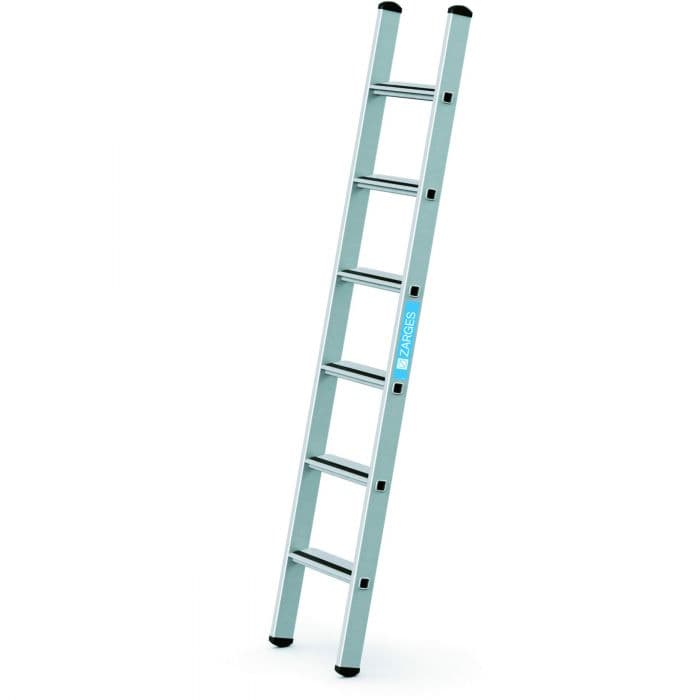 Лестница приставная с завальцованными ступенями Zarges Saferstep L 6 ступеней 41356