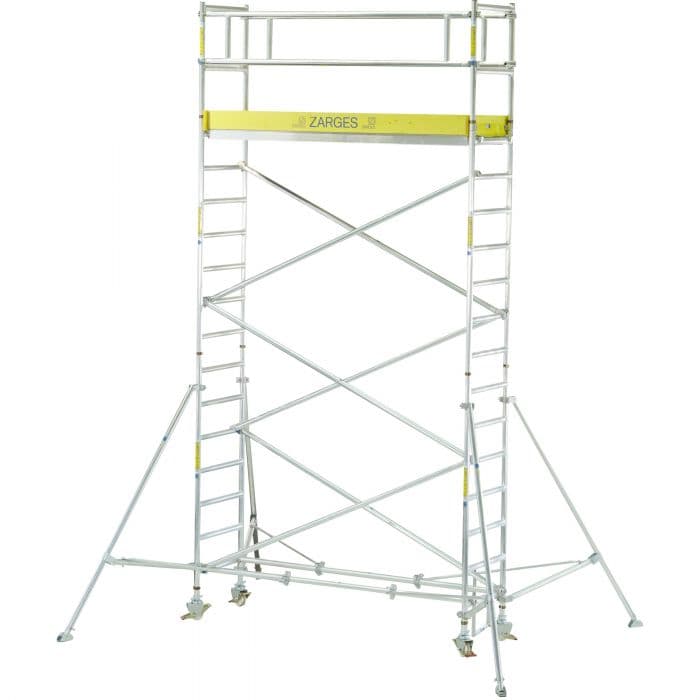 Складная вышка Zarges MultiTower 1T площадка 0,6х2,5 м., высота 9,5 м. 52193