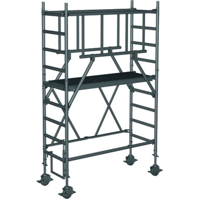 Складная вышка Zarges CompactMaster S-PLUS 1T площадка 0,6х1,8м высота 1,75м 53099