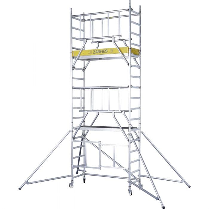 Складная вышка Zarges Reachmaster S-PLUS 1T (площадка 0,6х1,8м, высота 7,85м) 53748
