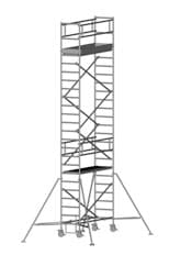 Складная вышка Zarges MultiTower 1T площадка 0,6х2,5 м., высота 6,4 м. 52163