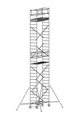 Складная вышка Zarges MultiTower 1T площадка 0,6х2,5 м., высота 8,4 м. 52183