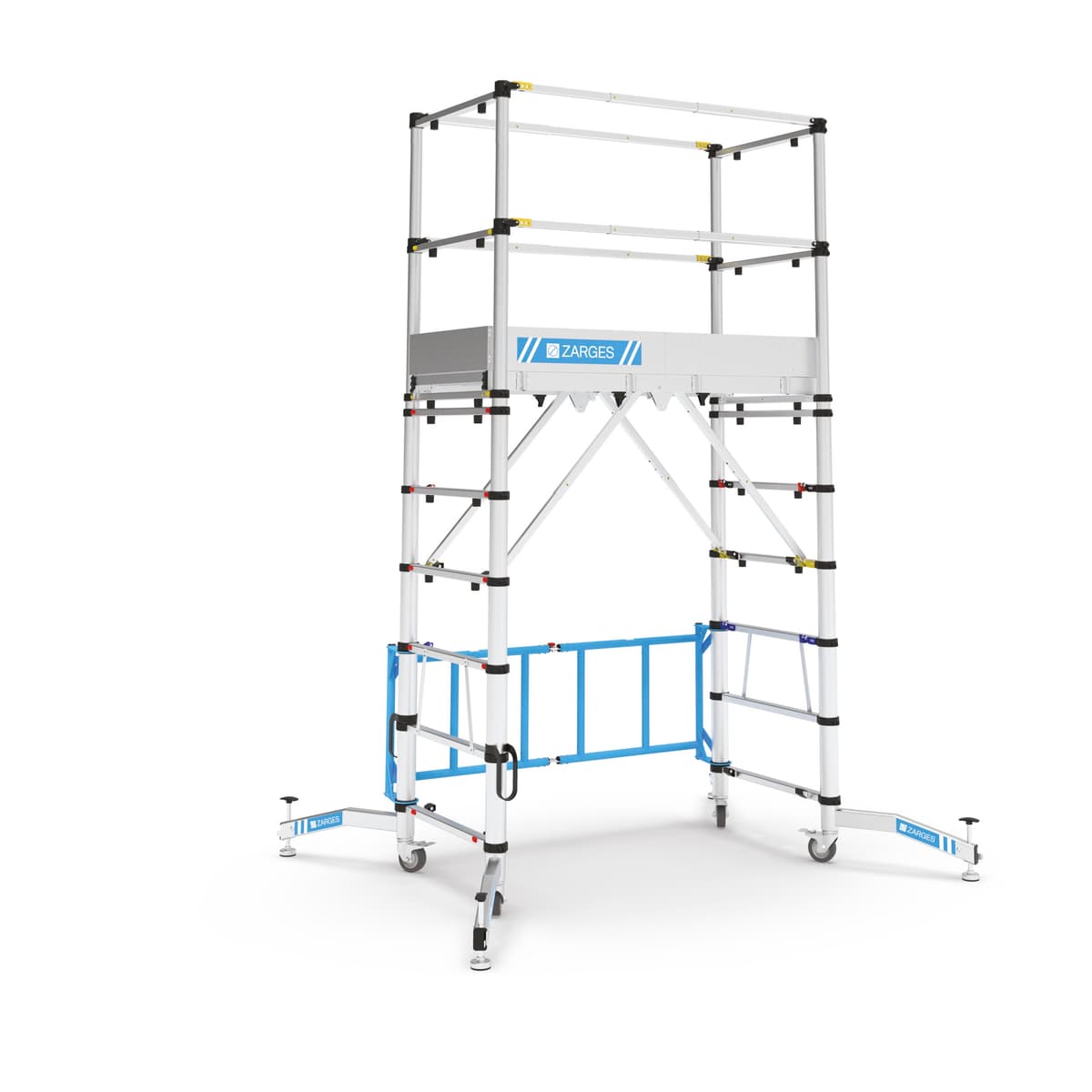 Телескопическая вышка-тура Zarges Teletower 1T 140387