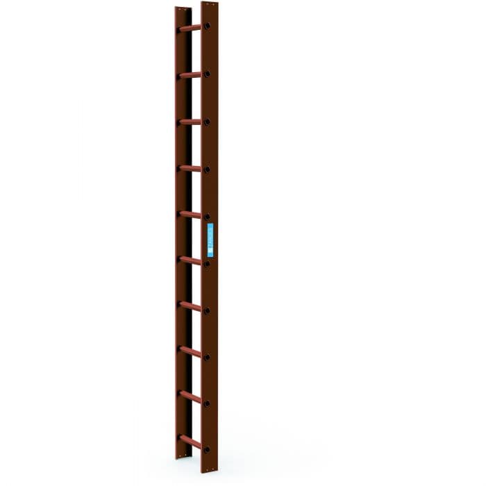 Кровельная лестница Zarges Dachleitern 2,8 м 40398