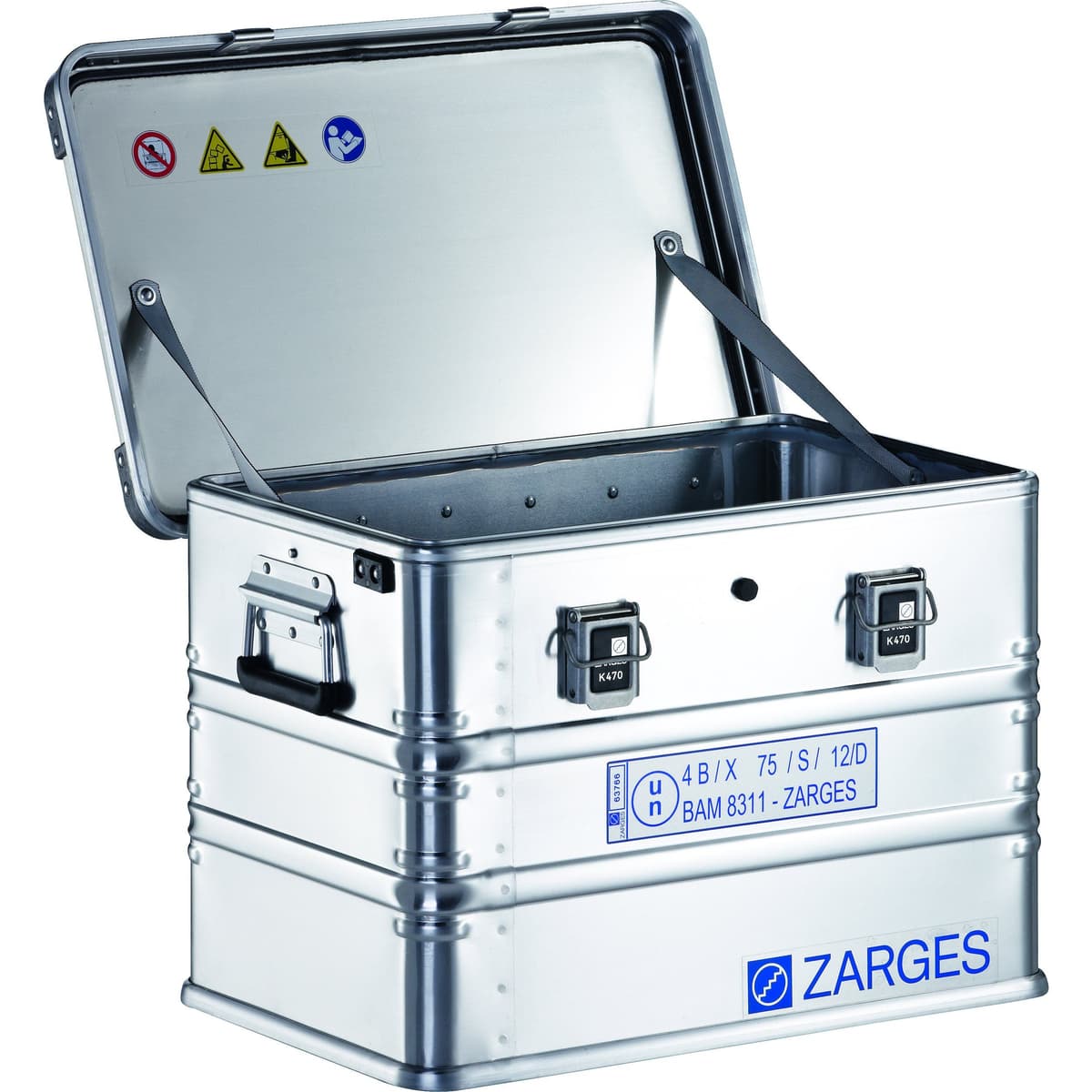 Универсальный контейнер-ящик Zarges K 470 - IP 65 750,0х550,0х580,0 мм 366218