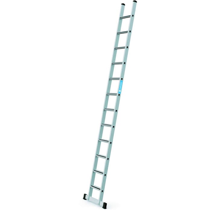 Лестница приставная с завальцованными ступенями Zarges Saferstep L 12 ступеней 41362