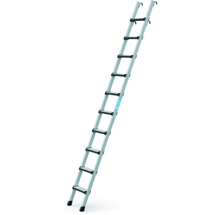 Навесная стеллажная лестница Zarges Comfortstep LH 10 ступеней 41406