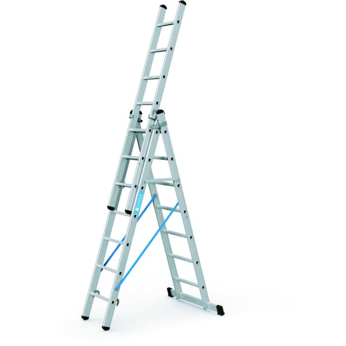 Трёхсекционная многоцелевая лестница Zarges Skymaster X ступени 3х7 41537
