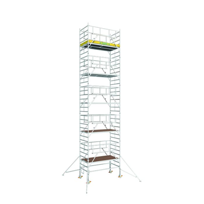 Складная вышка Zarges MultiTower S-PLUS 2T площадка 1,2х1,8 м высота 9,2 м 52505